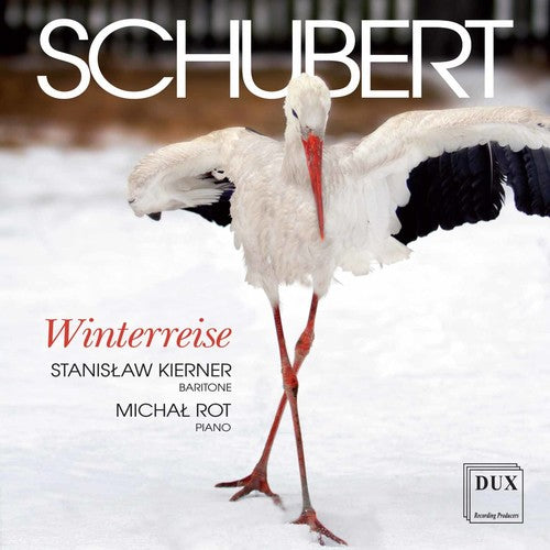 the album cover for Schubert / Kierner / Rot - Winterreise