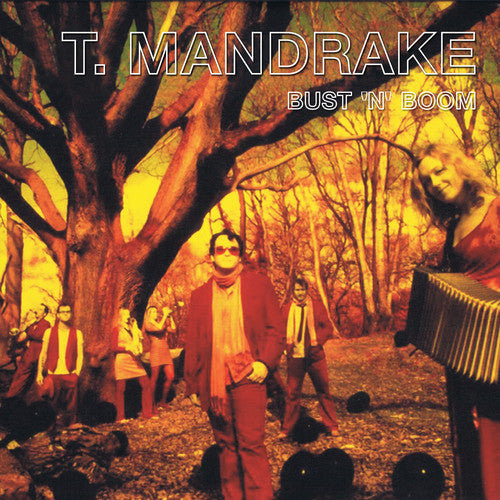 the album cover for T. Mandrake - Bust 'N' Boom