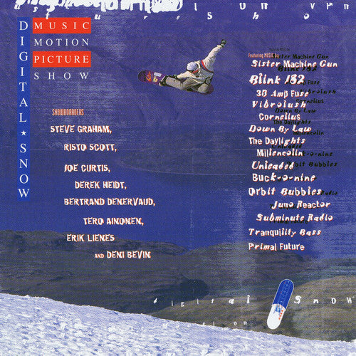 the album cover for Various Artists - Digital Snow: Music Motion Picture Show
