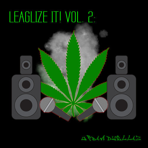 the album cover for Legalize It! Vol 2 Urban Dwellaz / Various - Legalize It! Vol. 2: Urban Dwellaz