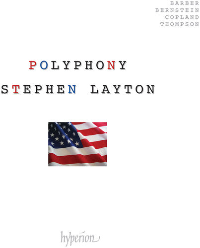 the album cover for R Thompson / Barber,S / Layton,Stephen - American Polyphony