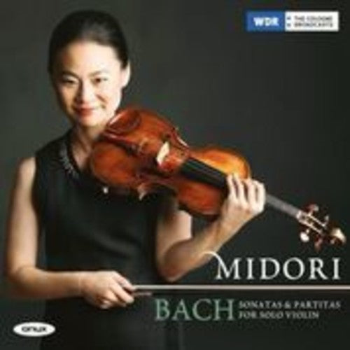 the album cover for J Bach S / Midori - Sonatas & Partitas