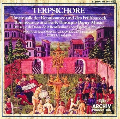 the album cover for Konrad Ragossnig - Terpsichore Dances / Renaissance Dances