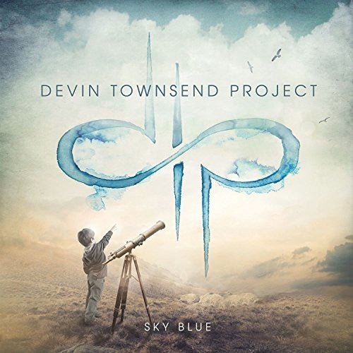 the album cover for Devin Townsend Project - Sky Blue (2015)