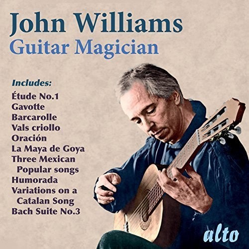 the album cover for John Williams - Guitar Magician