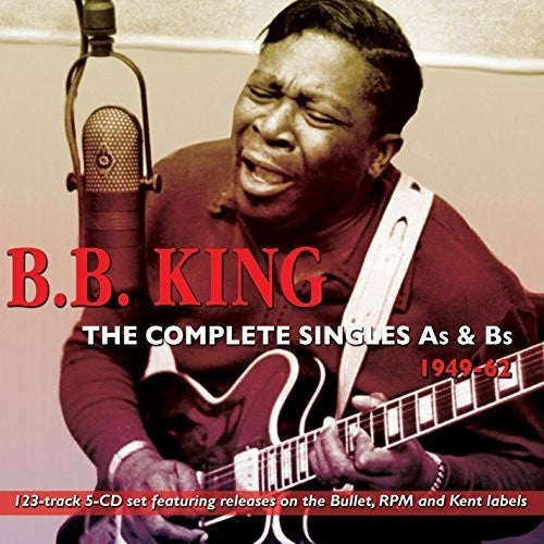 the album cover for B.B. King - Complete Singles As & BS 1949-62