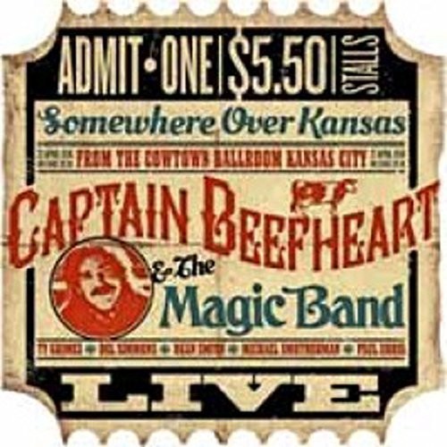 the album cover for Captain Beefheart - Live In Cowtown, Kansas City 22nd April 1974
