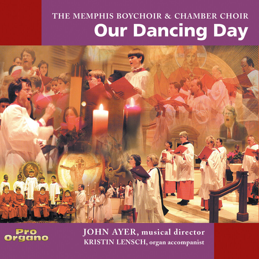 the album cover for Memphis Chamber Choir - Our Dancing Day