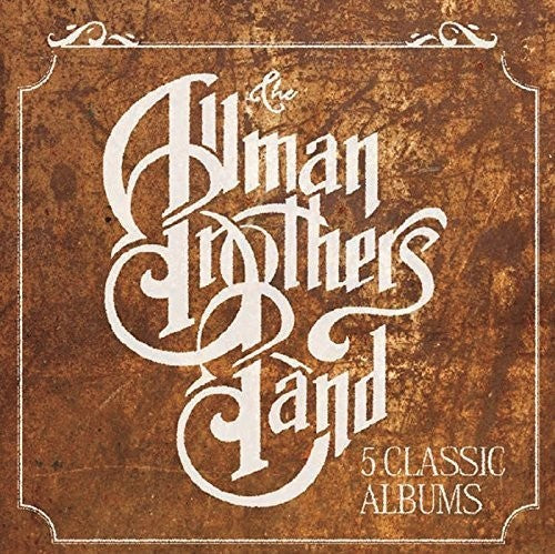 the album cover for The Allman Brothers Band - 5 Classic Albums [Import]
