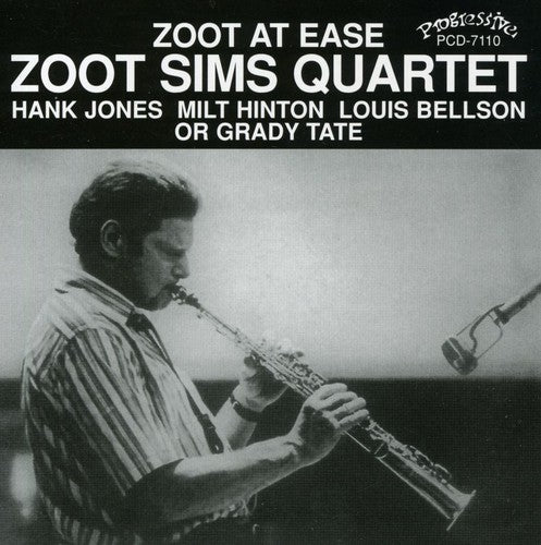 the album cover for Zoot Sims - Zoot at Ease