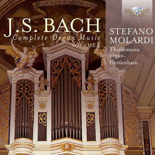 the album cover for Stefano Molardi - Complete Organ Music 4