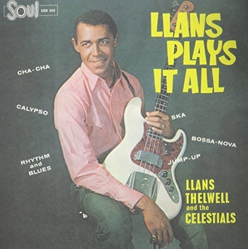 the album cover for Llans Thelwell & His Celestials - Llans Plays It All