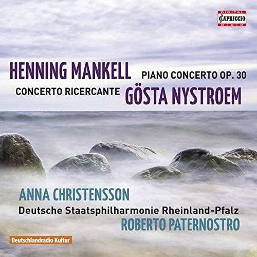 the album cover for Mankell / Nystroem / German State Philharmonic - Piano Concertos