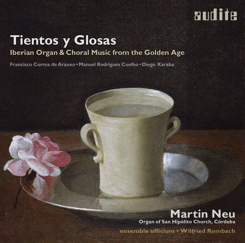the album cover for Martin Neu - Tientos y Glosas - Iberian Organ & Choral Music
