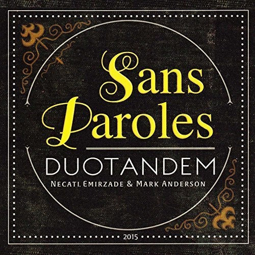 the album cover for Piazolla / Duotandem - Sans Paroles