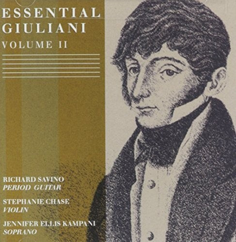the album cover for Richard Savino - Essential Giuliani 2