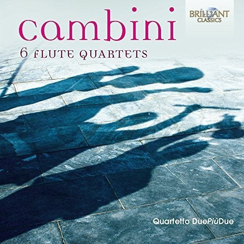 the album cover for Quartetto DuePiùDue - 6 Flute Quartets