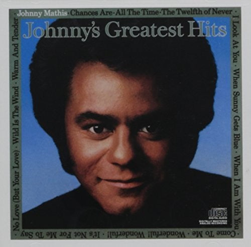 the album cover for Johnny Mathis - Johnny's Greatest Hits