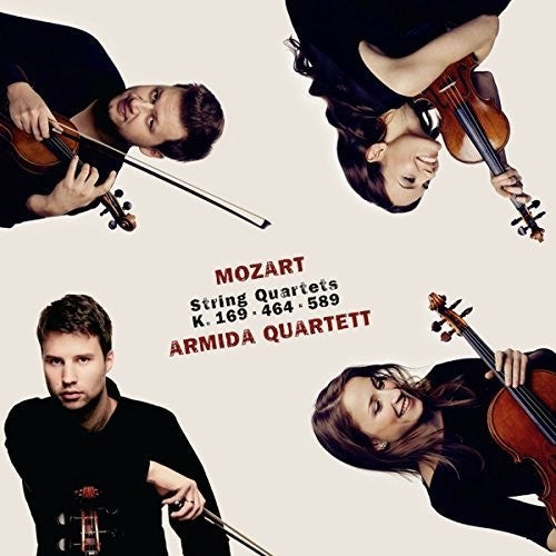 the album cover for Mozart, WA / Armida Quartet - String Quartets K. 169 464 589 [Digipak]