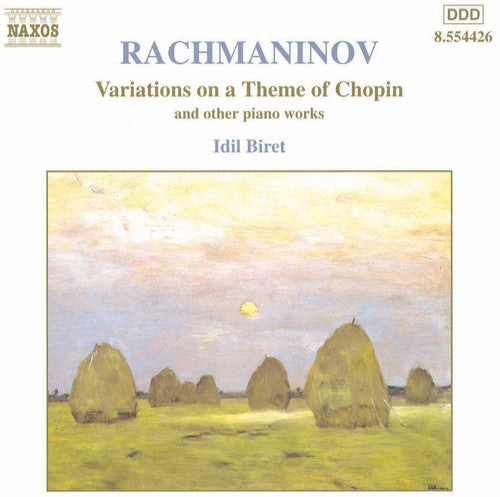 the album cover for Idil Biret - Variations on a Theme of Chopin & Other Pno Works