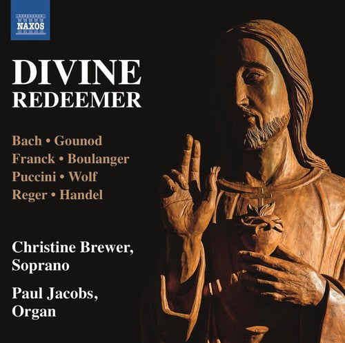 the album cover for J Bach S / Jacobs / Brewer - Divine Redeemer