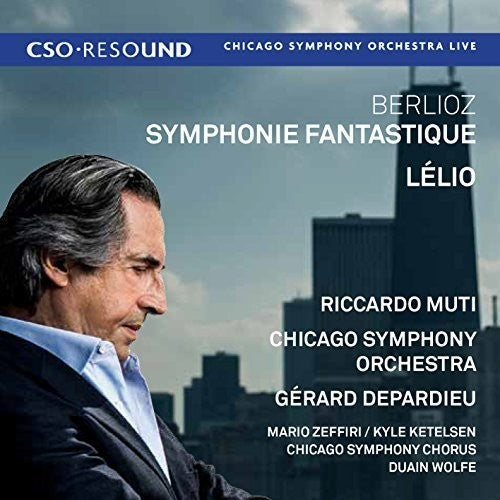 the album cover for Berlioz / Muti / Chicago Symphony Orchestra - Symphonie Fantastique - Lelio