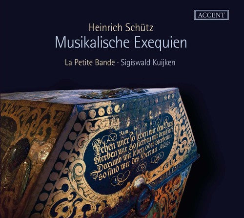 the album cover for H Schutz / La Petite Bande / Kuijken,Sigiswald - Musikalische Exequien