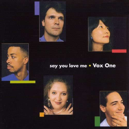 the album cover for Vox One - Say You Love Me