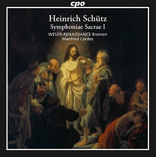 the album cover for Schuetz / Weser-Renaissance Bremen / Cordes - Symphoniae Sacrae I
