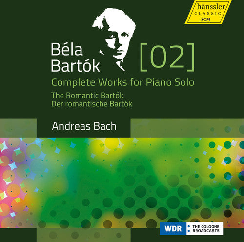 the album cover for Bartok / Andreas Bach - Complete Works for Piano Solo 2