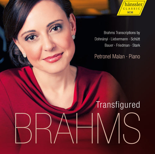 the album cover for Brahms / Petronel Malan - Transfigured Brahms