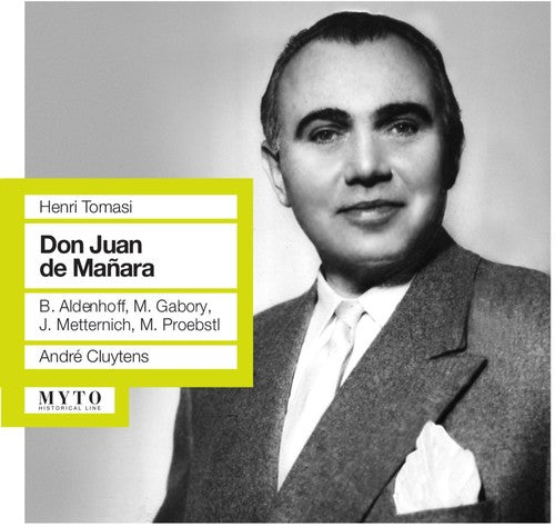 the album cover for Tomasi / Aldenhoff / Bavarian State Opera Orch - Don Juan de Manara