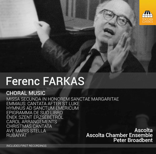 the album cover for Farkas / Ascolta / Ascolta Chamber Ensemble / Smee - Choral Music