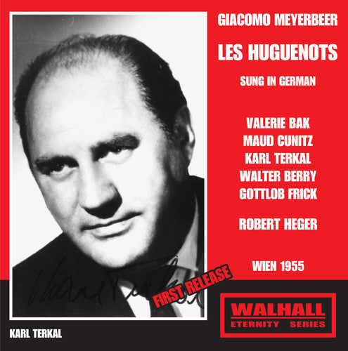 the album cover for Meyerbeer / Bak / Vienna State Opera Chorus - Les Huguenots