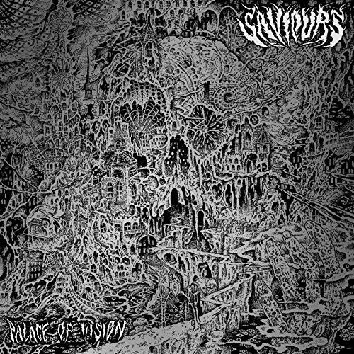 the album cover for Saviours - Palace of Vision