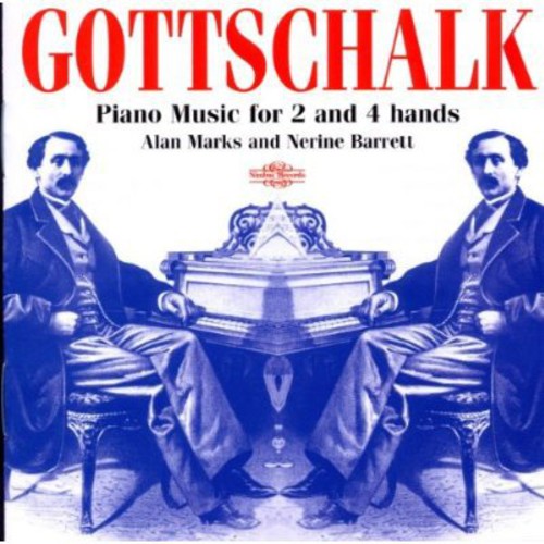 the album cover for Alan Marks - Piano Music for 2 & 4 Hands