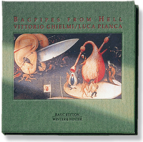 the album cover for Vittorio Ghielmi - Bagpipes from Hell