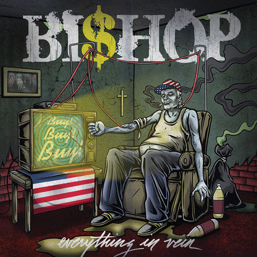 the album cover for Xbishopx - Everything in Vein