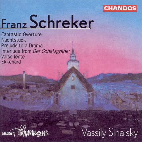 the album cover for Vassily Sinaisky - Nachtstuck / Fantastic Overture / Valse Lent
