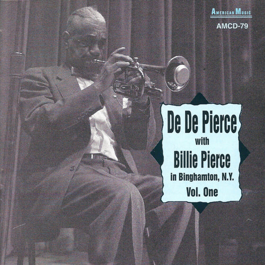 the album cover for Billie Pierce & Dede - In Binghamton, N.Y., Vol. 1