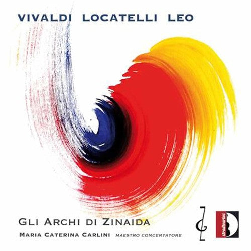 the album cover for Gli Archi di Zinaida - Vivali Locatelli & Leo