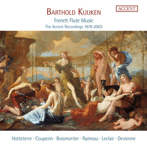 the album cover for Monteclair / Blavet / Rameau - French Flute Music - Accent Recordings 1979-2003