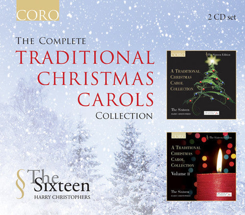 the album cover for The Sixteen - The Complete Traditional Christmas Carols Collection