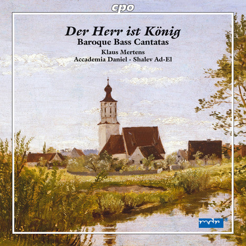 the album cover for Liebhold / Mertens / Accademia Daniel / Ad-El - Baroque Bass Cantatas from Muegeln Archive