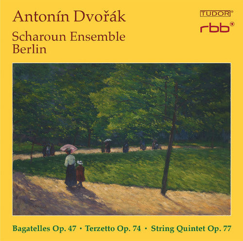 the album cover for Dvorak / Scharoun Ensemble Berlin - Bagatelles Op. 47 - Terzetto Op. 74 - String