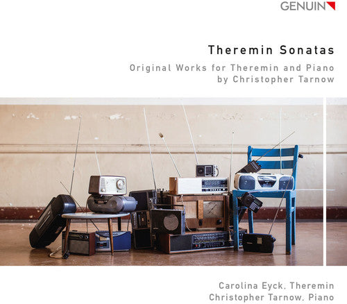 the album cover for Tarnow / Carolina Eyck - Theremin Sonatas - Original Works for Theremin