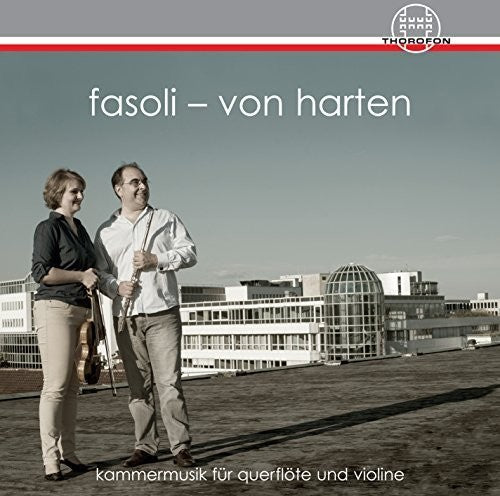 the album cover for De Boismortier / Fasoli-Von Harten / Fasoli - Chamber Music for Flute & Violin