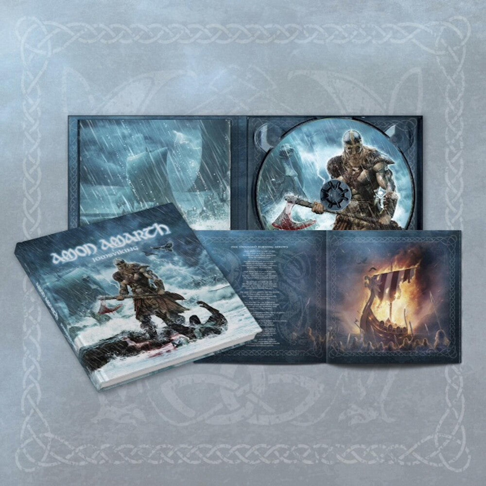 the album cover for Amon Amarth - Jomsviking [Deluxe Digibook]