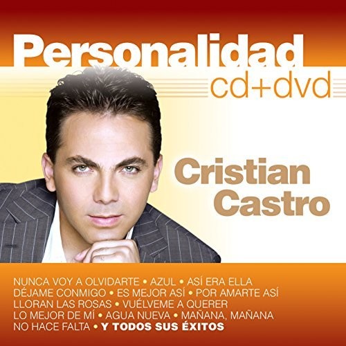 the album cover for Cristian Castro - Personalidad