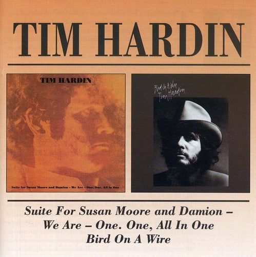 the album cover for Tim Hardin - Suite For Susan Moore/Bird On [Import]